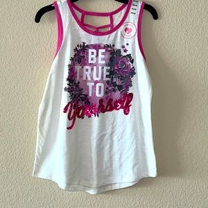 Inspirational Tank Top w/ Sequins